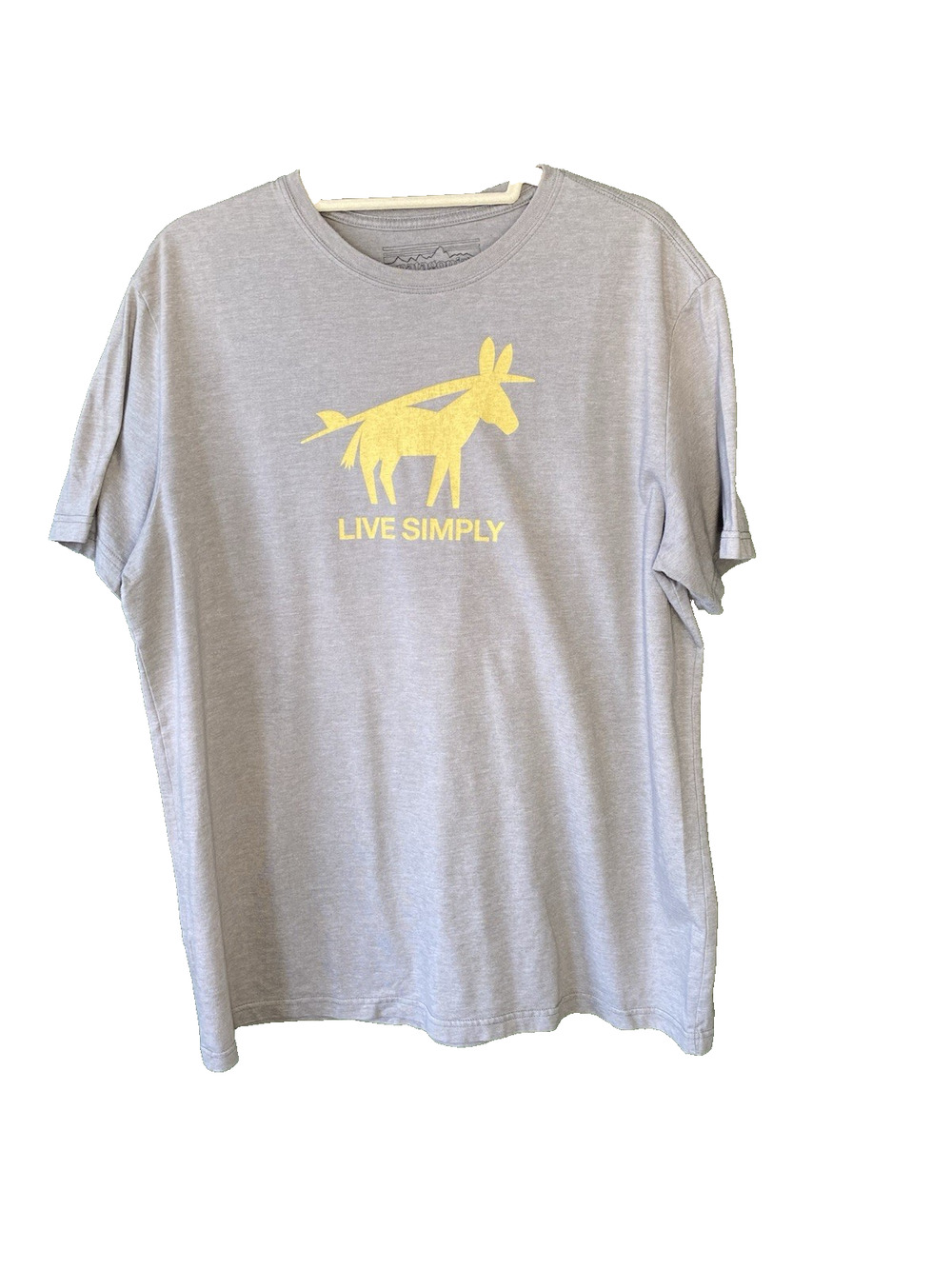 Patagonia Surfers Mule Shirt Mens Size XL Slim Fit Short Sleeve Tee Gorpcore